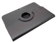 Black leather case for Samsung Galaxy Tab 3 10.1, P5200
